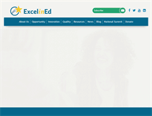 Tablet Screenshot of excelined.org